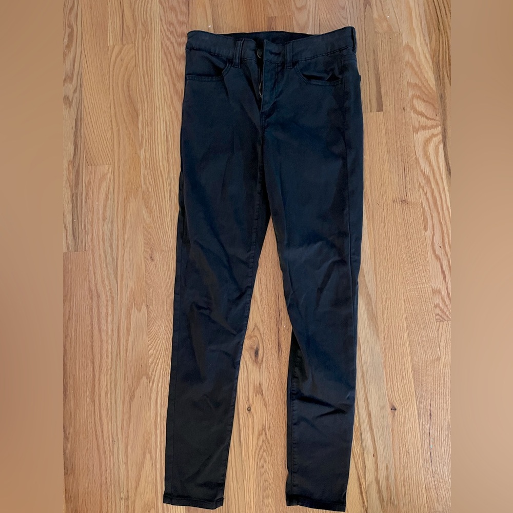American Eagle next level stretch jegging. Black size 4 regular